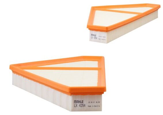 MAHLE Luftfilter lx4254 Filterindsats length_mm_203|Længde [mm]|356 width_mm_206|Bredde [mm]|232 height_mm_209|Højde [mm]|50 seal_material_2923|Materi