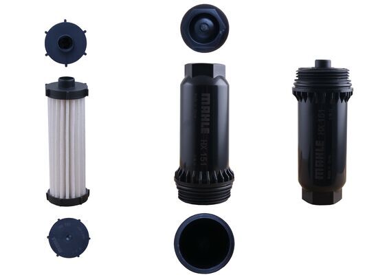 MAHLE Hydraulikfilter, automatisk gearkasse hx151kit for CITROËN/PEUGEOT FORD FORD USA VOLVO MITSUBISHI RENAULT