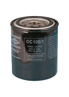 MAHLE Oliefilter oc1091 Påskruet 102mm 3/4-16UNF-2B for FORD NISSAN SUBARU PEUGEOT
