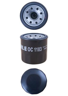 MAHLE Oliefilter oc1183 Påskruet 65mm M20x1,5 for MAZDA