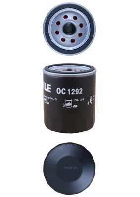 MAHLE Oliefilter oc1292 Påskruet 94mm M20x1,5 for FORD USA FORD