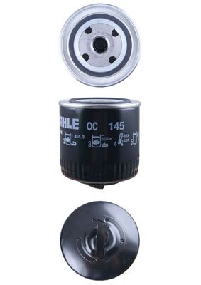 MAHLE Oliefilter oc145 Påskruet 95mm 3/4-16UNF-2B for CUPRA VW