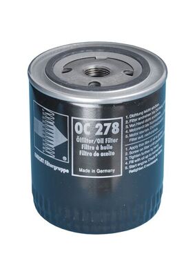 MAHLE Oliefilter oc278 Påskruet 95mm 3/4-16UNF-2B for OPEL FORD GENERAL MOTORS VAUXHALL GMC