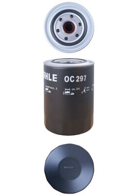 KNECHT Oliefilter oc297 Påskruet 143mm M26x1.5-6H for KIA MITSUBISHI FUSO (MITSUBISHI)