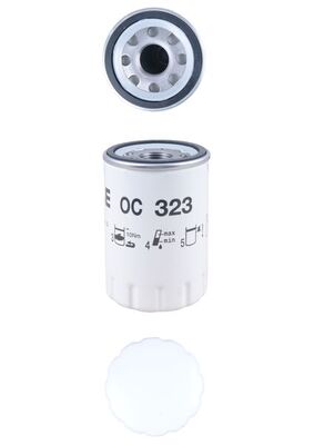 MAHLE Oliefilter oc323 Påskruet 119mm 112UNF1B for JAGUAR FORD