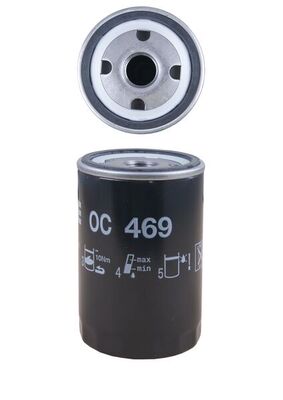 MAHLE Oliefilter oc469 Påskruet 123mm 13/1616UN for ROVER