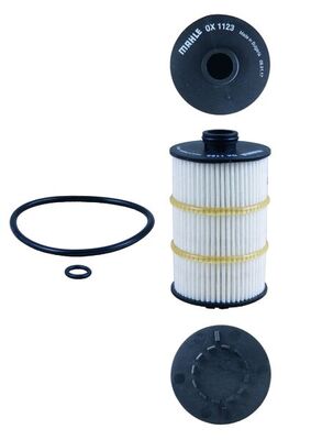 MAHLE Oliefilter ox1123d Filterindsats diameter_mm_200|Diameter [mm]|68 height_mm_209|Højde [mm]|118 inner_diameter_2_mm_996|Indvendig diameter 2 [m