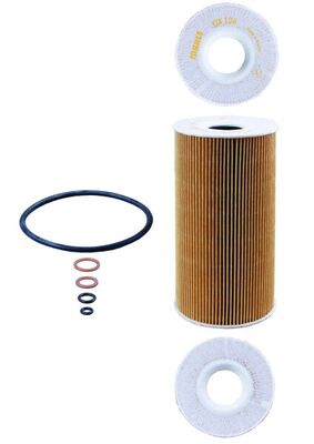 MAHLE Oliefilter ox126d Filterindsats diameter_mm_200|Diameter [mm]|83 height_mm_209|Højde [mm]|160 inner_diameter_2_mm_996|Indvendig diameter 2 [mm