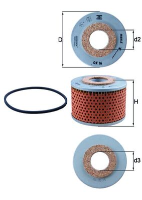 KNECHT Oliefilter OX 16D Filterindsats diameter_mm_200|Diameter [mm]|100 height_mm_209|Højde [mm]|73 inner_diameter_2_mm_996|Indvendig diameter 2 [mm]