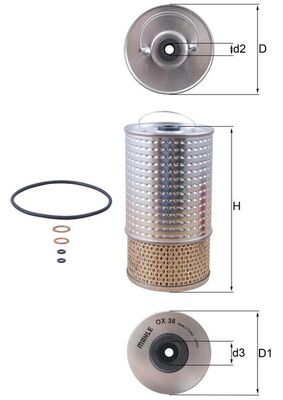 KNECHT Oliefilter ox38d Filterindsats diameter_mm_200|Diameter [mm]|92 height_mm_209|Højde [mm]|169 inner_diameter_2_mm_996|Indvendig diameter 2 [mm