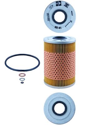 MAHLE Oliefilter ox41d Filterindsats diameter_mm_200|Diameter [mm]|82 height_mm_209|Højde [mm]|129 inner_diameter_2_mm_996|Indvendig diameter 2 [mm]