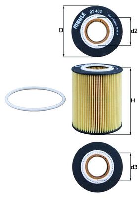 KNECHT Oliefilter ox433d Filterindsats diameter_mm_200|Diameter [mm]|83 height_mm_209|Højde [mm]|104 inner_diameter_2_mm_996|Indvendig diameter 2 [m