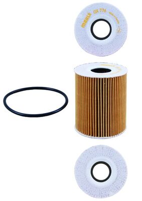 MAHLE Oliefilter ox776d Filterindsats diameter_mm_200|Diameter [mm]|79 height_mm_209|Højde [mm]|95 inner_diameter_2_mm_996|Indvendig diameter 2 [mm]