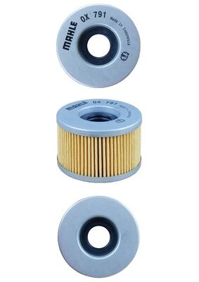 MAHLE Oliefilter ox791 Filterindsats diameter_mm_200|Diameter [mm]|69 height_mm_209|Højde [mm]|45 inner_diameter_2_mm_996|Indvendig diameter 2 [mm]|19