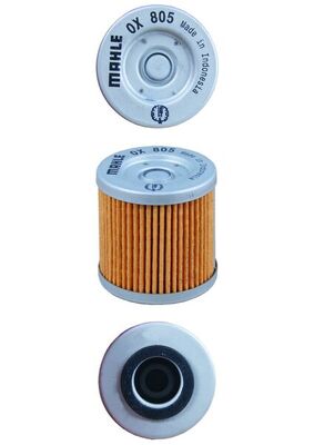 MAHLE Oliefilter ox805 Filterindsats diameter_mm_200|Diameter [mm]|44 height_mm_209|Højde [mm]|47 inner_diameter_2_mm_996|Indvendig diameter 2 [mm]|19