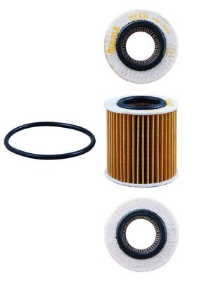 MAHLE Oliefilter ox834d Filterindsats diameter_mm_200|Diameter [mm]|63,5 height_mm_209|Højde [mm]|69 inner_diameter_2_mm_996|Indvendig diameter 2 [mm]
