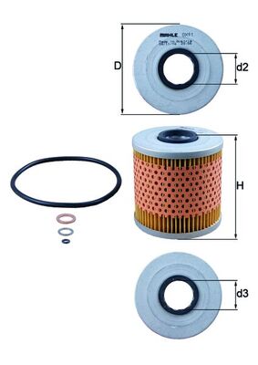 MAHLE Oliefilter ox91d Filterindsats diameter_mm_200|Diameter [mm]|82 height_mm_209|Højde [mm]|89 inner_diameter_2_mm_996|Indvendig diameter 2 [mm]|