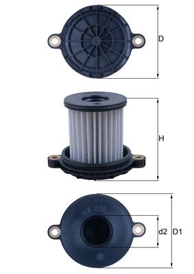 MAHLE hx229 for DAF VOLVO IVECO MAN MERCEDES-BENZ HYUNDAI RENAULT TRUCKS