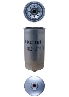 MAHLE Brændstof-filter kc161 Påskruet 182mm M16x1,5 for RENAULT TRUCKS