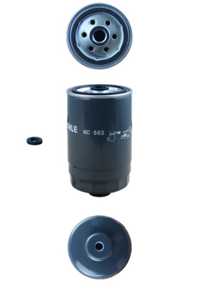 MAHLE Brændstof-filter kc503d Påskruet 143,2mm M16x1,5 for KIA