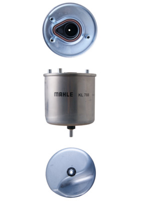 MAHLE Brændstof-filter kl788 Lednings 127mm for PEUGEOT DS MITSUBISHI TOYOTA