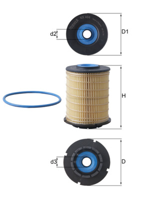KNECHT Brændstof-filter kx404d Filterindsats diameter_mm_200|Diameter [mm]|74 height_mm_209|Højde [mm]|94,5 inner_diameter_2_mm_996|Indvendig diamet