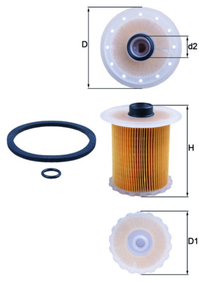 KNECHT Brændstof-filter kx81d Filterindsats diameter_mm_200|Diameter [mm]|77,5 height_mm_209|Højde [mm]|80,4 inner_diameter_2_mm_996|Indvendig diamete