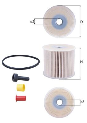 KNECHT Brændstof-filter kx85d Filterindsats diameter_mm_200|Diameter [mm]|78,1 height_mm_209|Højde [mm]|65,5 inner_diameter_2_mm_996|Indvendig diamete