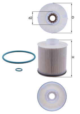 KNECHT Brændstof-filter kx486d Filterindsats diameter_mm_200|Diameter [mm]|84,5 height_mm_209|Højde [mm]|94,9 inner_diameter_2_mm_996|Indvendig diamet