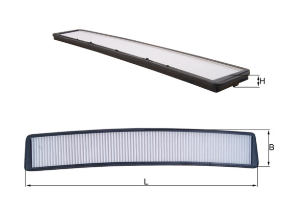 MAHLE Kabineluftfilter la102 for BMW