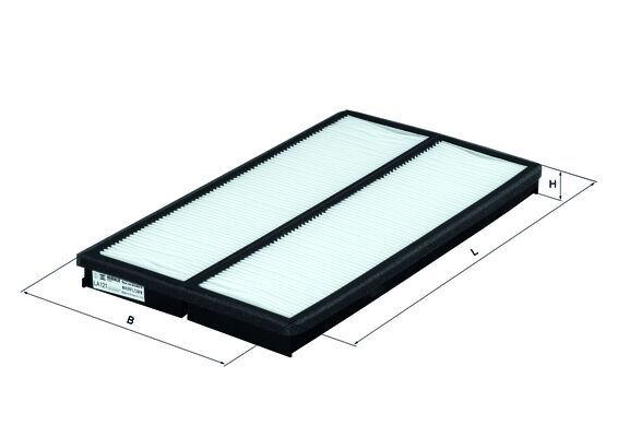 MAHLE Kabineluftfilter la121 for MERCEDES-BENZ