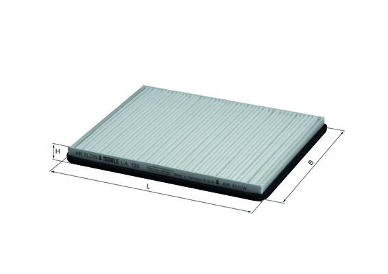 MAHLE Kabineluftfilter la130 for FORD NISSAN INFINITI