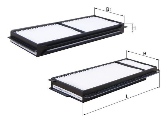 MAHLE Kabineluftfilter LA 346/S for MAZDA