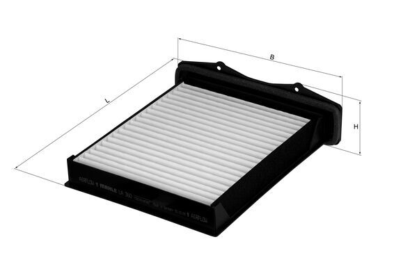 KNECHT Kabineluftfilter la360 for LAND ROVER