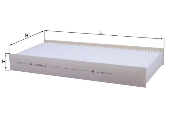 KNECHT Kabineluftfilter la410 for FIAT CITROËN TOYOTA