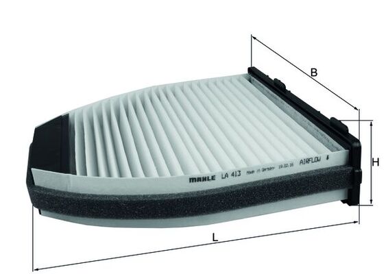 KNECHT Kabineluftfilter la413 for MERCEDES-BENZ
