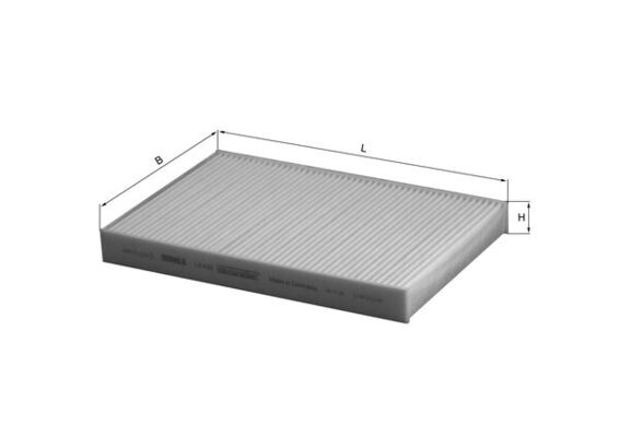 MAHLE Kabineluftfilter la439 for IVECO