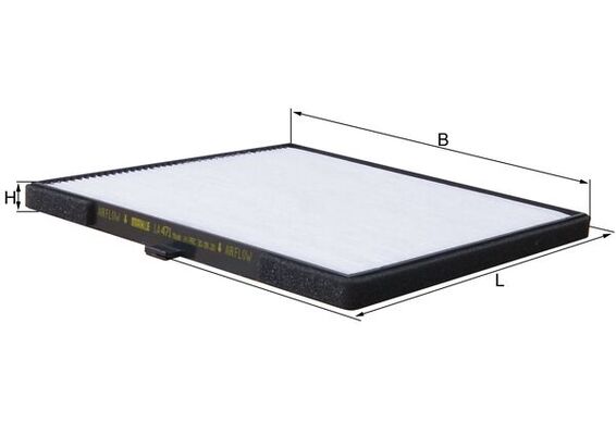 KNECHT Kabineluftfilter la471 for KIA