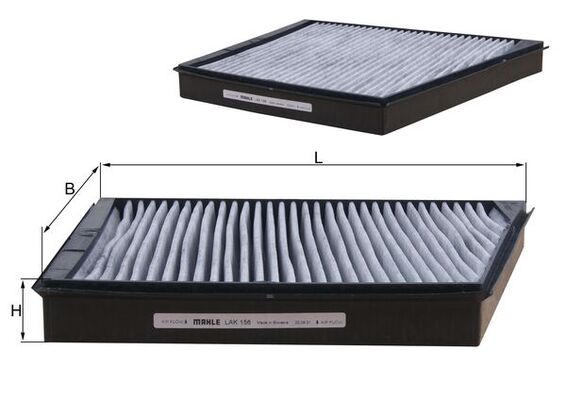 KNECHT Kabineluftfilter lak156 for MERCEDES-BENZ