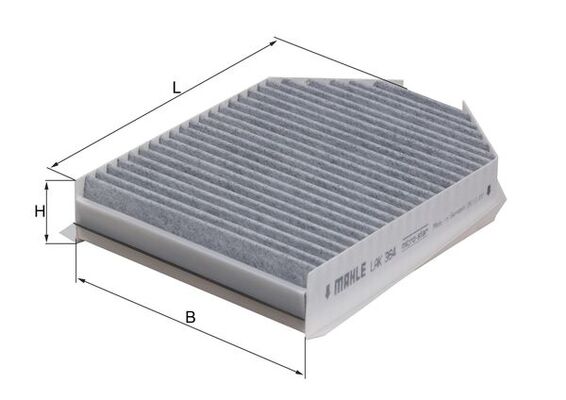 KNECHT Kabineluftfilter lak364 for JAGUAR