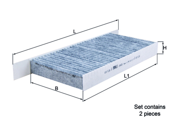 MAHLE Kabineluftfilter lak426s for RENAULT