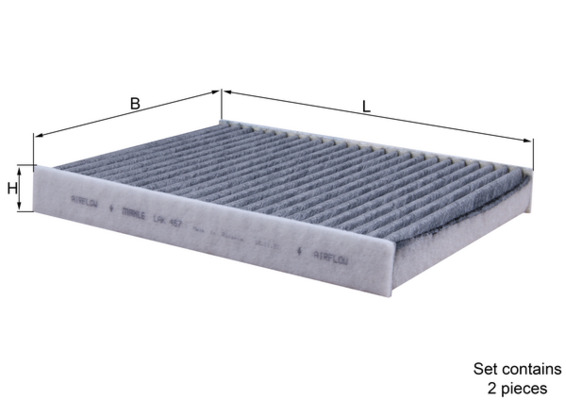 KNECHT Kabineluftfilter lak467s for ROLLS-ROYCE BMW