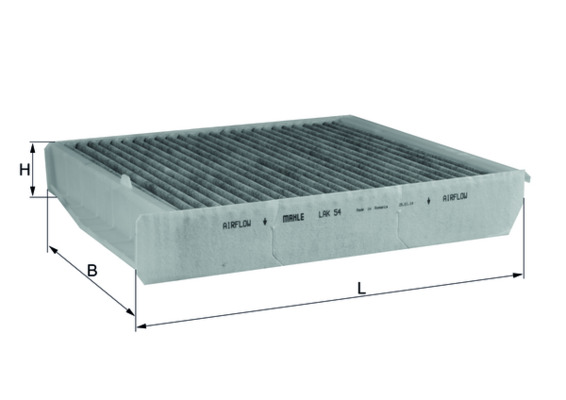KNECHT Kabineluftfilter lak54 for VOLVO