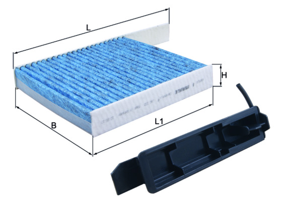 MAHLE Kabineluftfilter lao230 for RENAULT DACIA