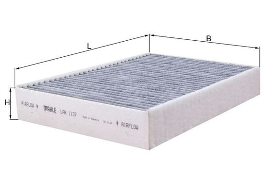 MAHLE Kabineluftfilter lak1137 for JAGUAR LAND ROVER