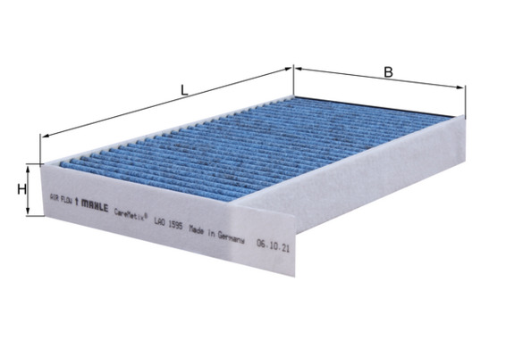 MAHLE Kabineluftfilter lao1595 for TESLA