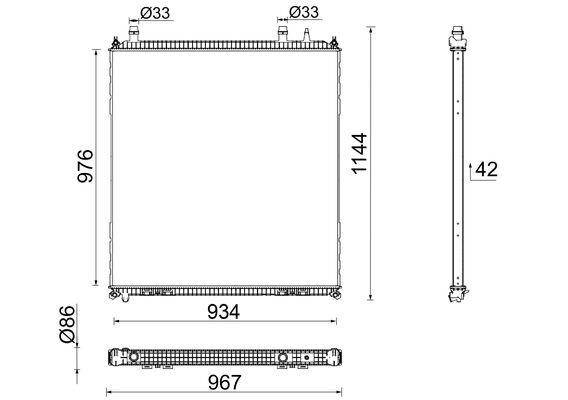 MAHLE CR 106 000P for MAN