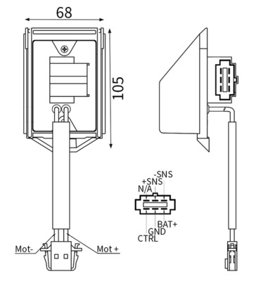 MAHLE Regulator, kabineventilator abr37000s for CUPRA