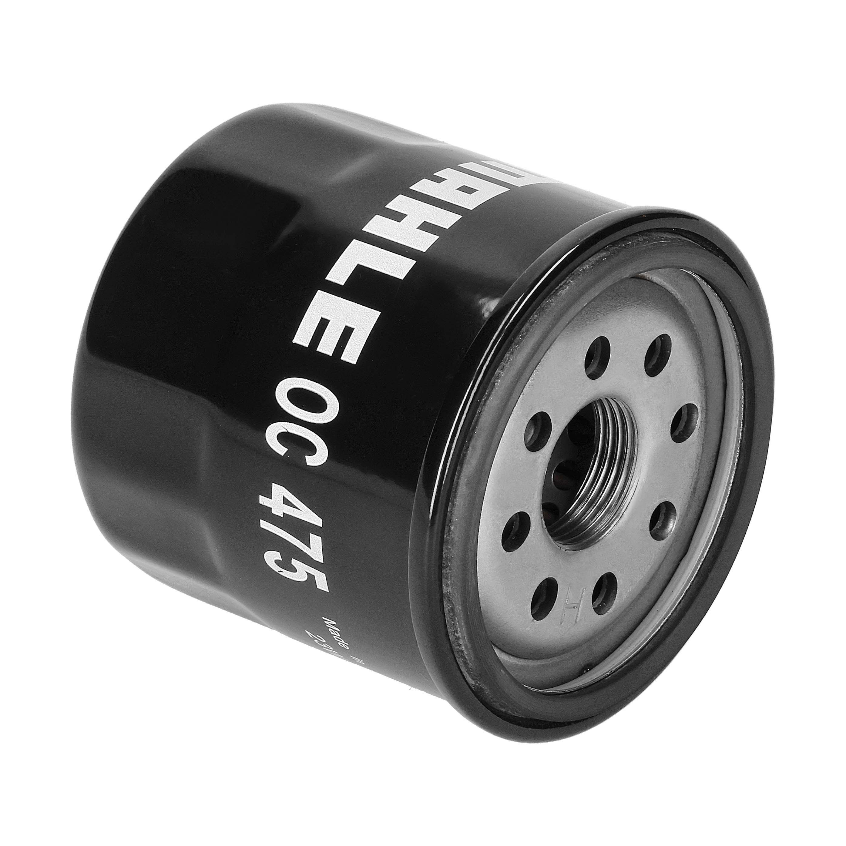 MAHLE Oliefilter oc475 Påskruet 60mm M20x1,5 for PEUGEOT MITSUBISHI NISSAN RENAULT DACIA PROTON