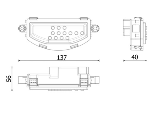 MAHLE Regulator, kabineventilator abr166000p for MERCEDES-BENZ